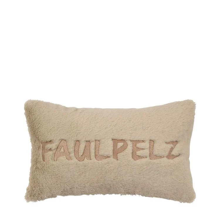 Pad Kissen PETITE Faulpelz sand 18 x 32 cm