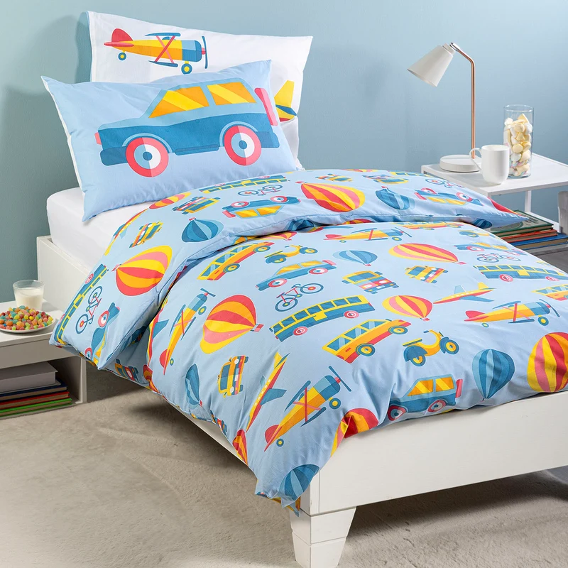 Copripiumino con federe Toys in Cotone