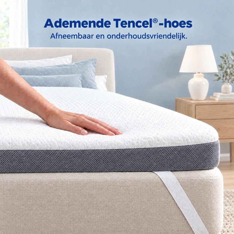 2-in-1 Komfort Topper - Duo Matratzen-Topper mit Gel-Memory-Schaum