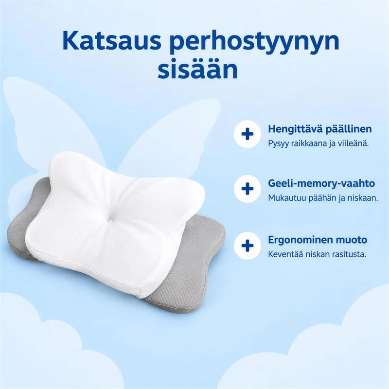 Schmetterlingskissen - Das Original ergonomische Kissen