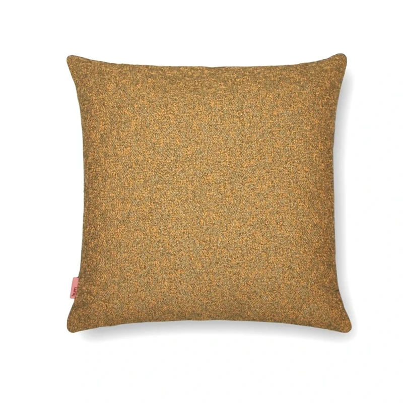 Bouclé Kissen NIDO Gold 60x60