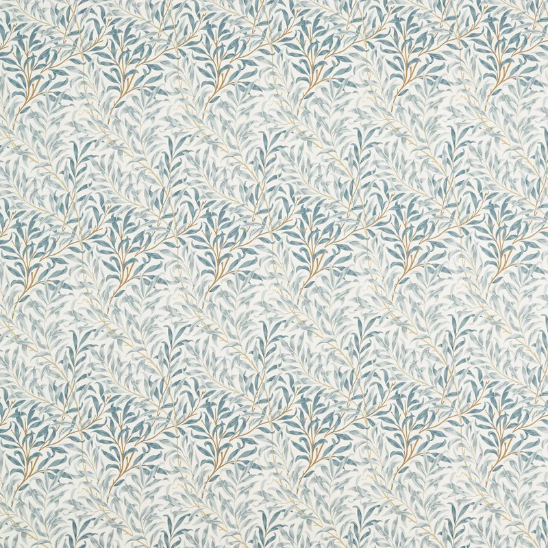 Vorhangstoff Willow Boughs - mineral blue 304 cm