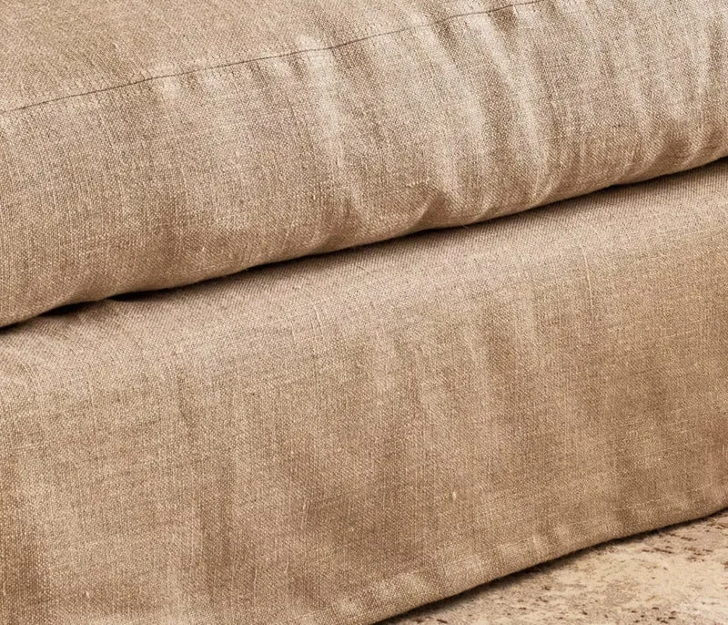 Fauteuil en lin PALM
