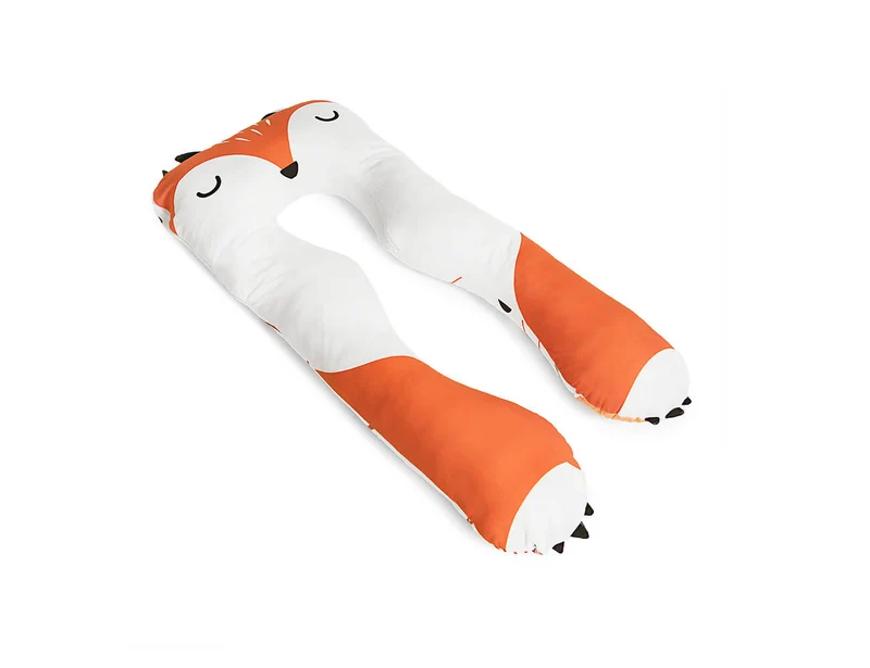 Ersatzbezug für Kinderkissen - Mikroplüsch (Fuchs)