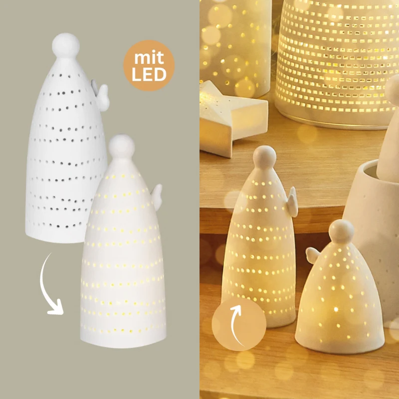 Räder Mini LED Lichtengel Hoch