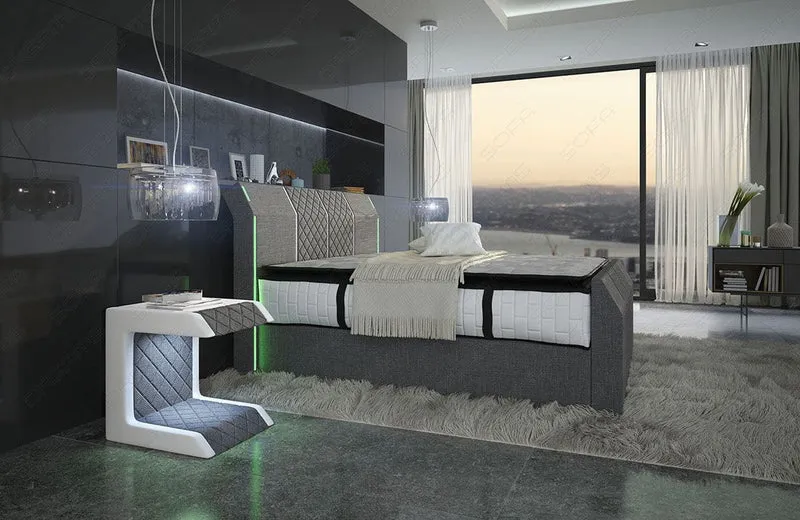 Boxspringbett Paris mit Matratze und Topper