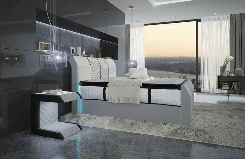 Boxspringbett Paris mit Matratze und Topper