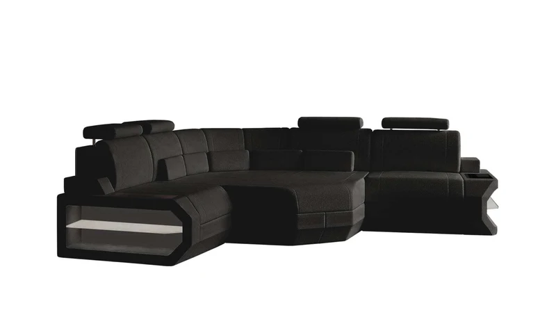 Mini Ecksofa Asti L Form Stoffsofa
