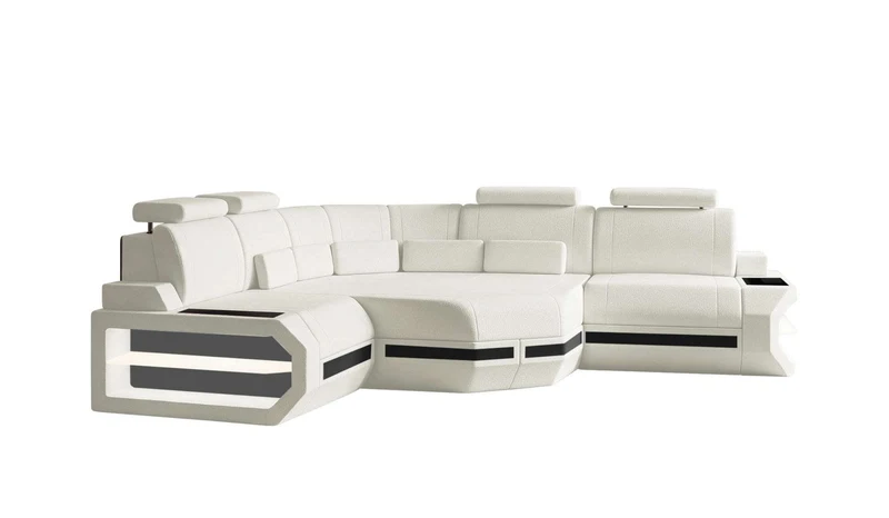 Mini Ecksofa Asti L Form Stoffsofa