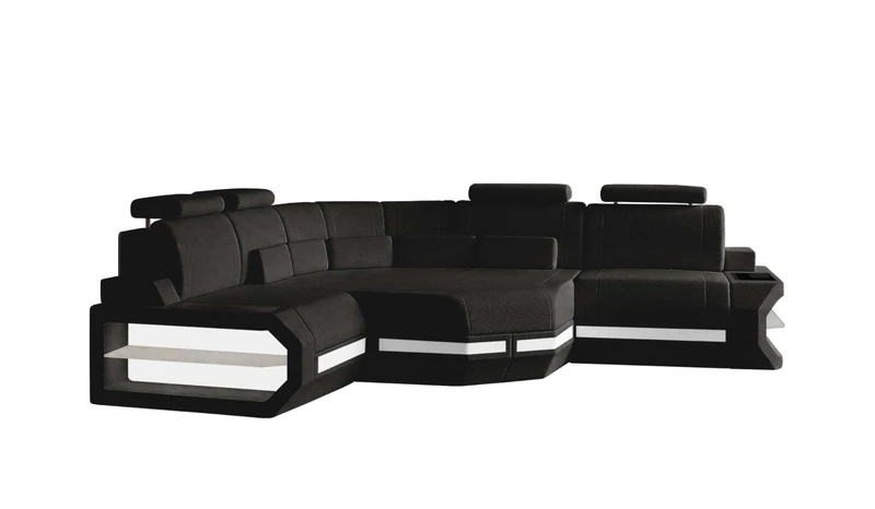 Mini Ecksofa Asti L Form Stoffsofa