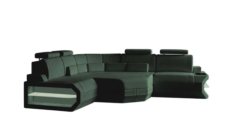 Mini Ecksofa Asti L Form Stoffsofa
