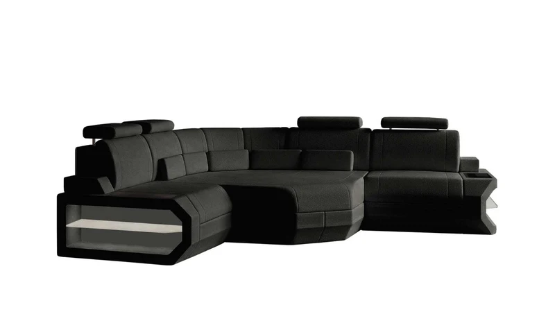 Mini Ecksofa Asti L Form Stoffsofa