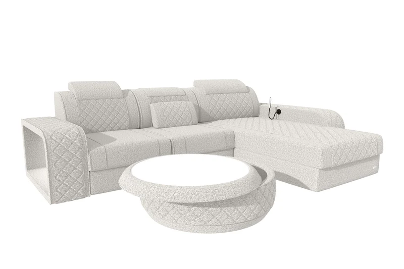Ecksofa Berlin L Form Stoffsofa