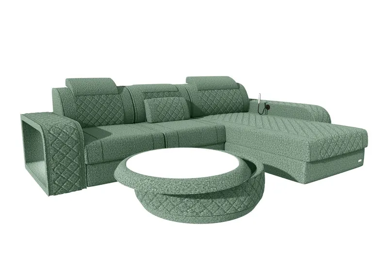 Ecksofa Berlin L Form Stoffsofa