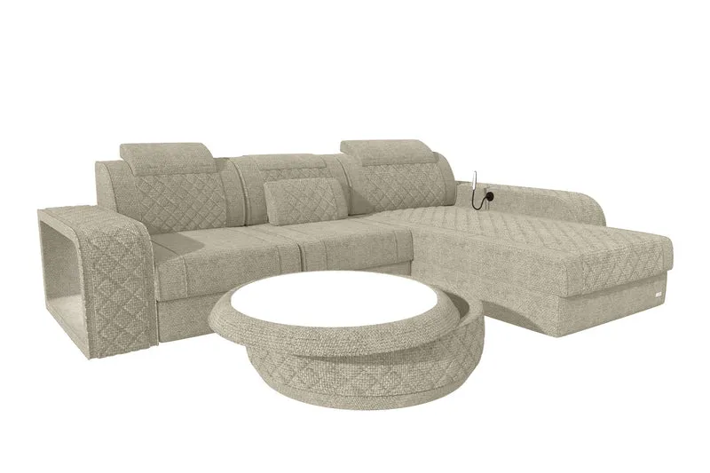 Ecksofa Berlin L Form Stoffsofa
