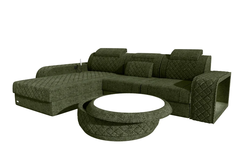 Ecksofa Berlin L Form Stoffsofa