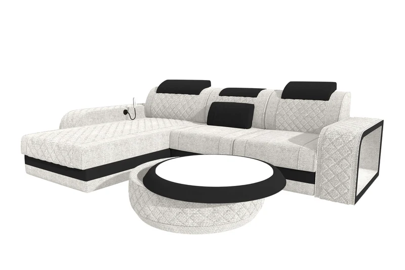 Ecksofa Berlin L Form Stoffsofa