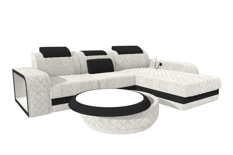 Ecksofa Berlin L Form Stoffsofa