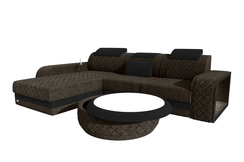 Ecksofa Berlin L Form Stoffsofa