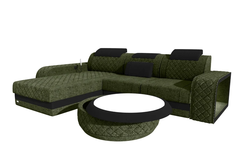 Ecksofa Berlin L Form Stoffsofa