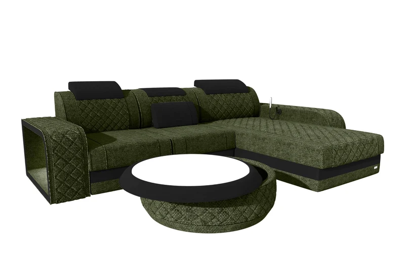 Ecksofa Berlin L Form Stoffsofa