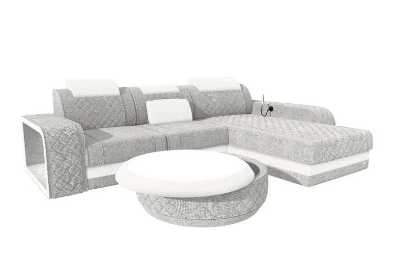 Ecksofa Berlin L Form Stoffsofa