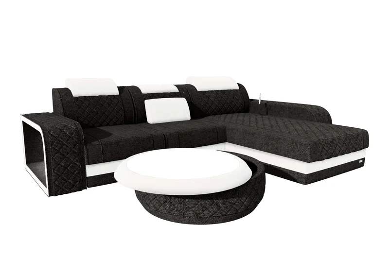 Ecksofa Berlin L Form Stoffsofa