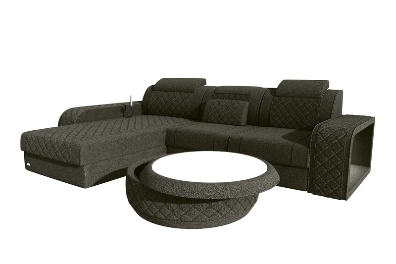 Ecksofa Berlin L Form Stoffsofa