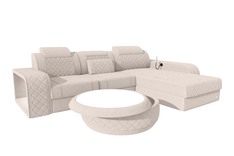 Ecksofa Berlin L Form Stoffsofa