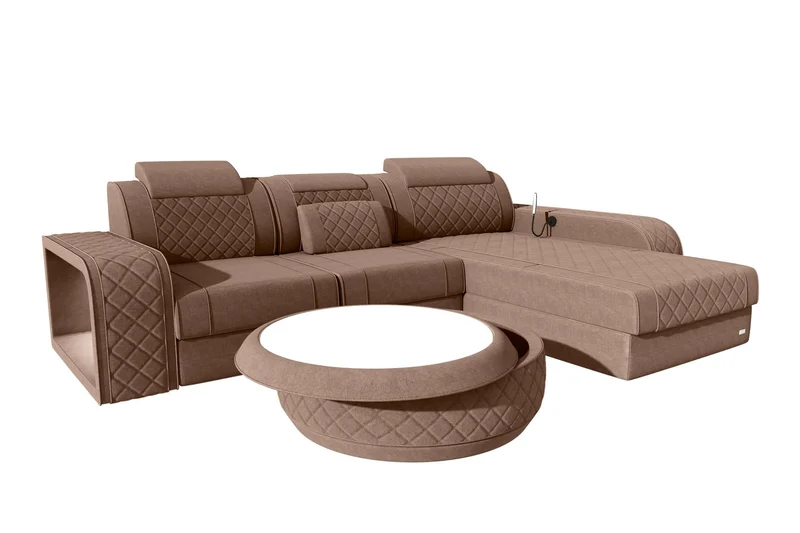 Ecksofa Berlin L Form Stoffsofa