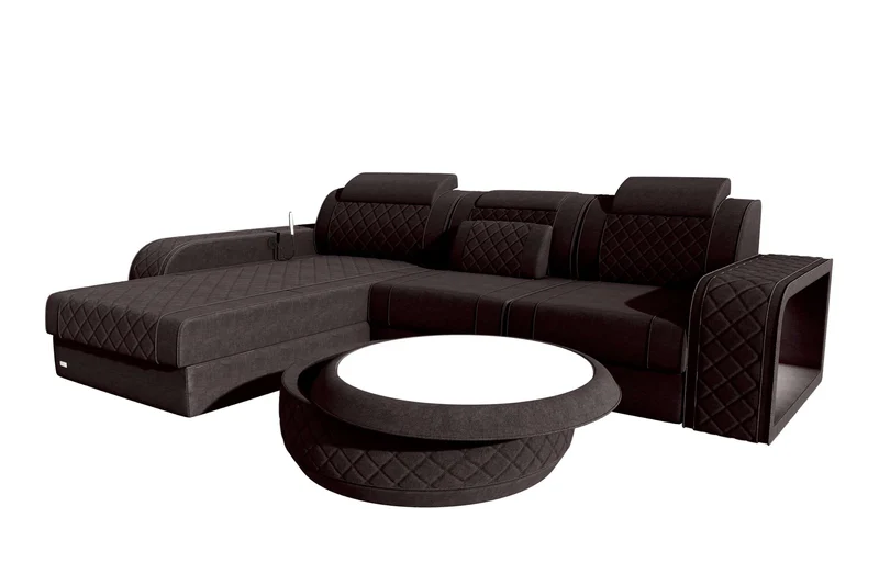 Ecksofa Berlin L Form Stoffsofa