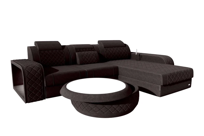 Ecksofa Berlin L Form Stoffsofa