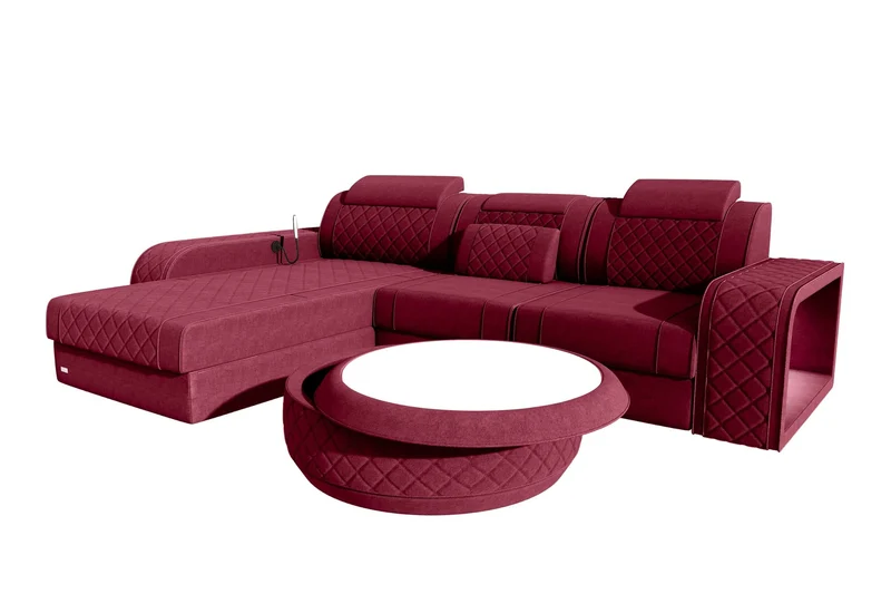 Ecksofa Berlin L Form Stoffsofa