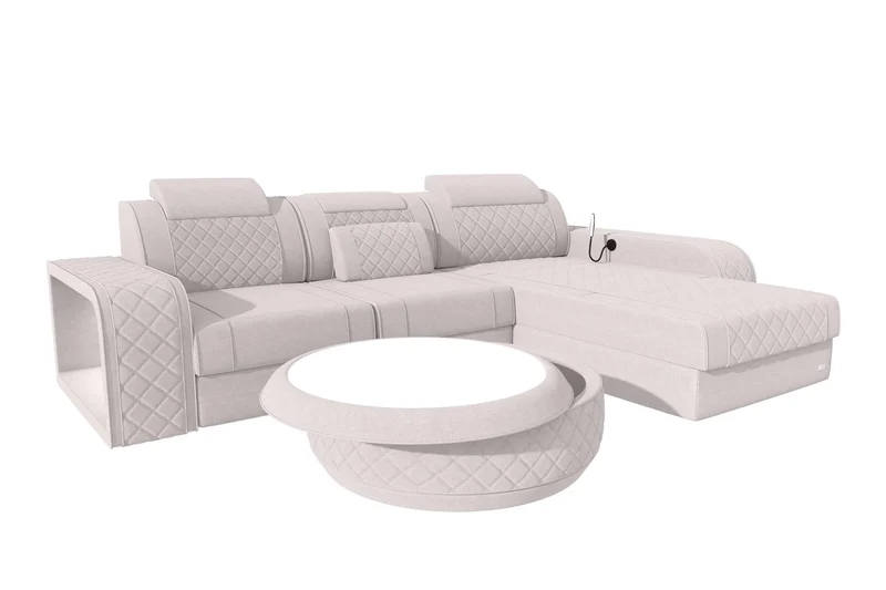 Ecksofa Berlin L Form Stoffsofa