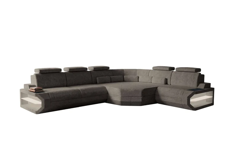 Ecksofa Asti L Form Stoffsofa
