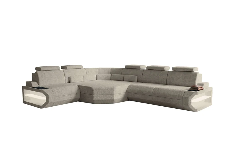 Ecksofa Asti L Form Stoffsofa