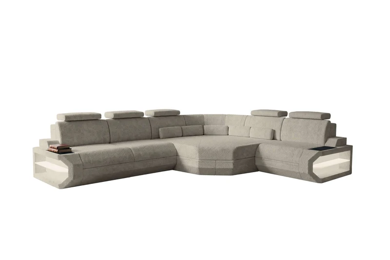Ecksofa Asti L Form Stoffsofa