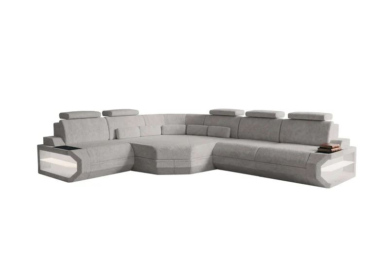 Ecksofa Asti L Form Stoffsofa