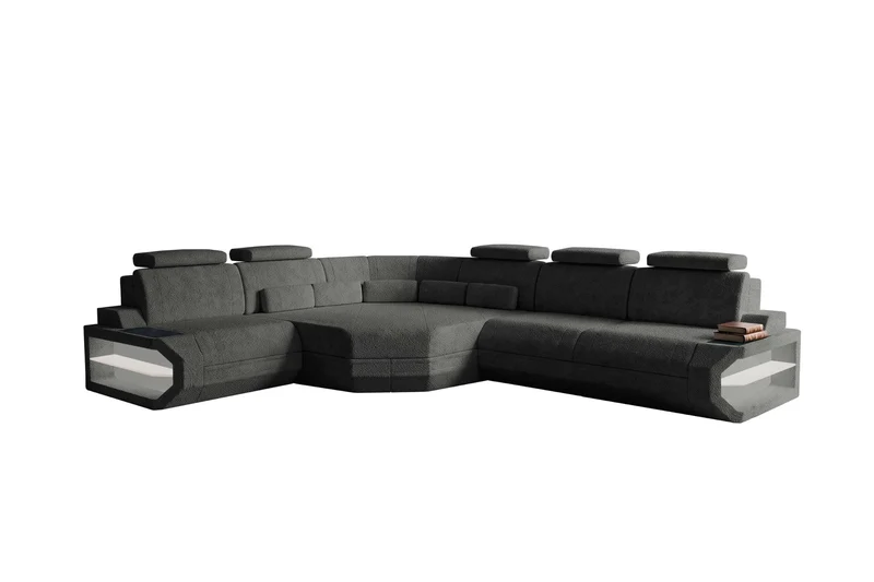 Ecksofa Asti L Form Stoffsofa