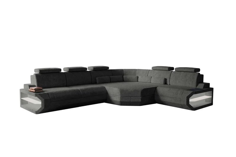 Ecksofa Asti L Form Stoffsofa