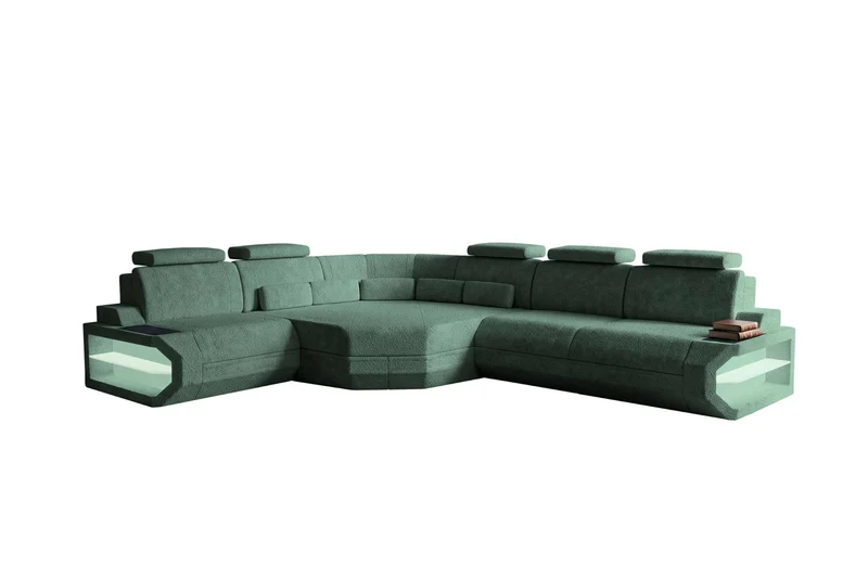 Ecksofa Asti L Form Stoffsofa