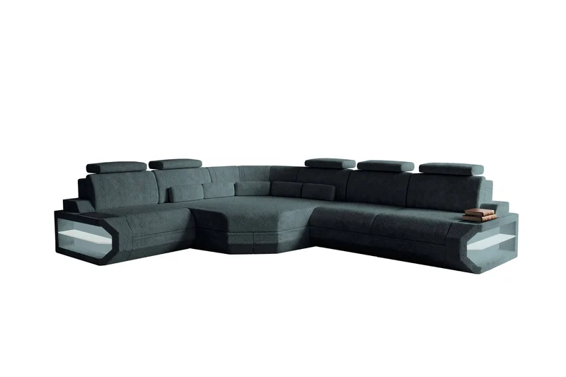Ecksofa Asti L Form Stoffsofa