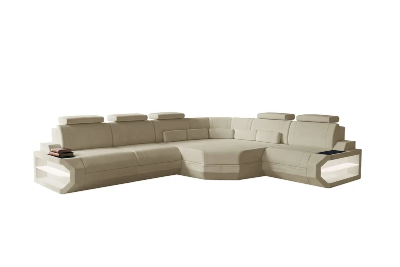 Ecksofa Asti L Form Stoffsofa