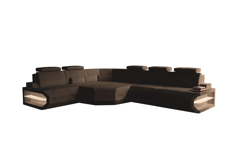Ecksofa Asti L Form Stoffsofa
