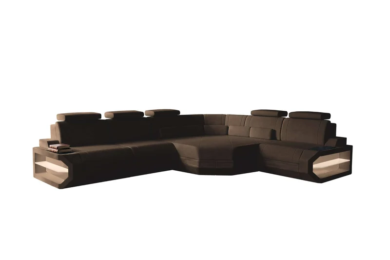Ecksofa Asti L Form Stoffsofa