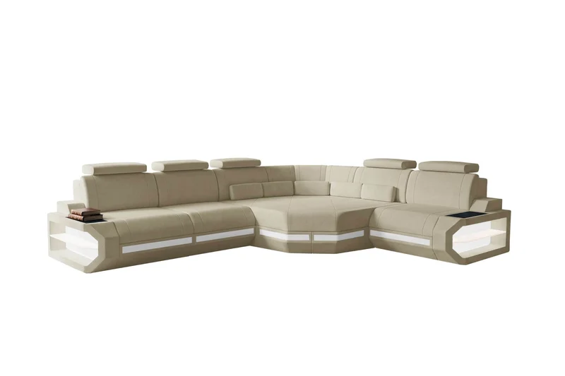 Ecksofa Asti L Form Stoffsofa