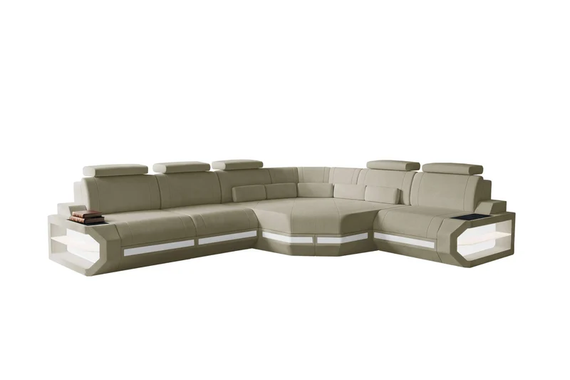 Ecksofa Asti L Form Stoffsofa