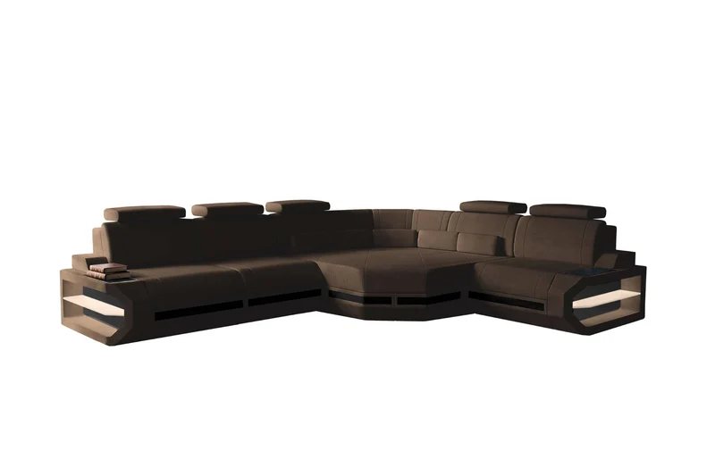 Ecksofa Asti L Form Stoffsofa