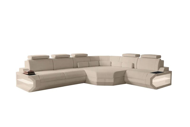 Ecksofa Asti L Form Stoffsofa