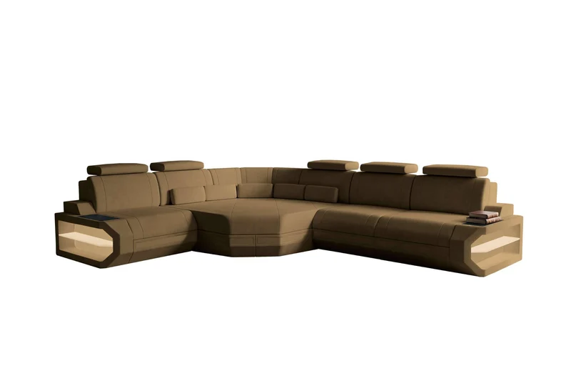 Ecksofa Asti L Form Stoffsofa